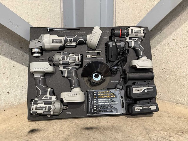 Stahlgruppe 4-delige set accu gereedschappen - afbeelding 8 van  11