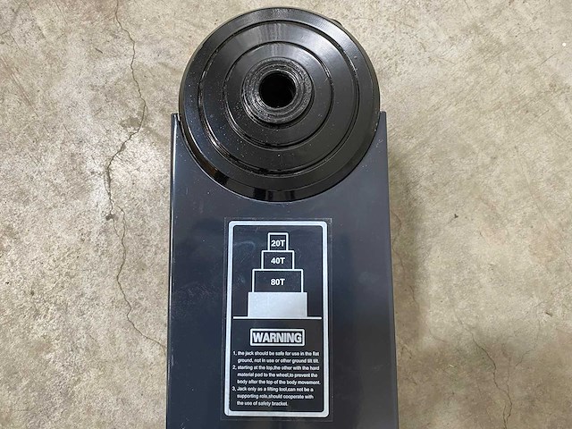 Stahlgruppe 80 ton hydropneumatische krik - afbeelding 2 van  9