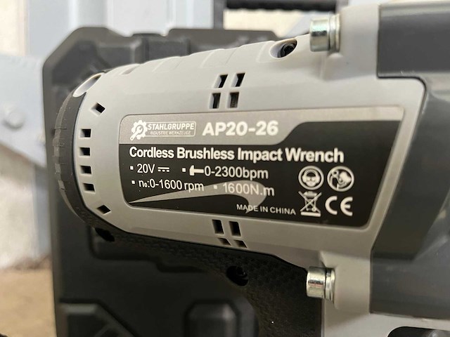 Stahlgruppe accu slagmoersleutel - afbeelding 5 van  7