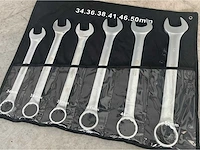 Stahlgruppe chrome vanadium xxl steek- en ringsleutel set