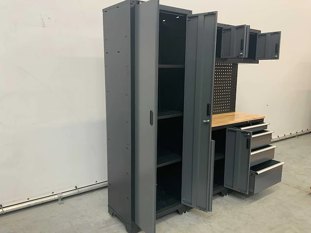 Stahlgruppe gc-01 werkbank met kasten en opbergruimte - afbeelding 3 van  17