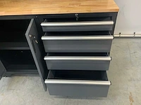 Stahlgruppe gc-01 werkbank met kasten en opbergruimte - afbeelding 16 van  17