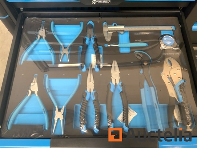 Stahlgruppe jumbo 13 lades gereedschapswagen - afbeelding 10 van  25