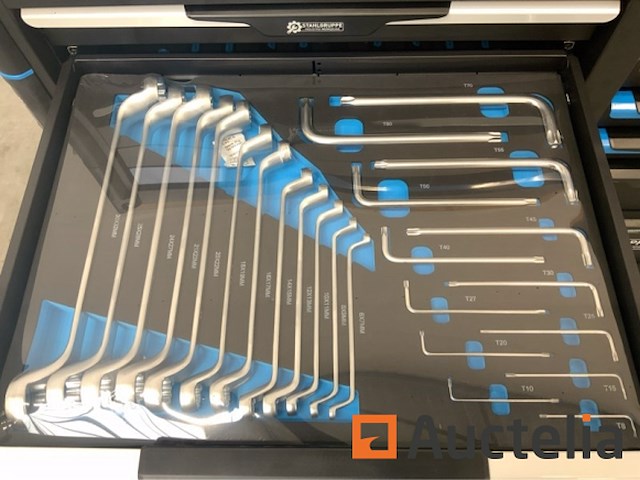 Stahlgruppe jumbo 13 lades gereedschapswagen - afbeelding 16 van  25