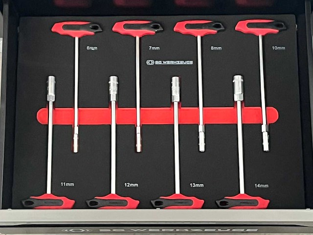 Stahlgruppe sg10-25 gevulde gereedschapswagen - afbeelding 23 van  23