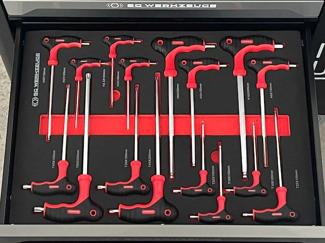 Stahlgruppe sg10-25 gevulde gereedschapswagen - afbeelding 11 van  23