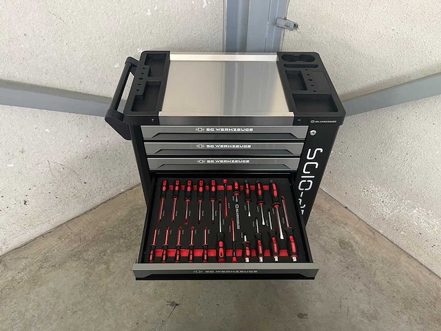 Stahlgruppe sg10-25 gevulde gereedschapswagen - afbeelding 3 van  12