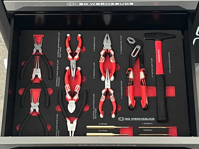 Stahlgruppe sg10-25 gevulde gereedschapswagen - afbeelding 21 van  23