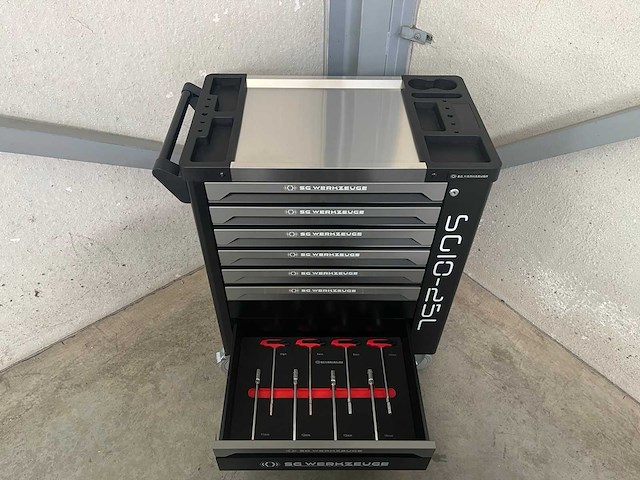 Stahlgruppe sg10-25 gevulde gereedschapswagen - afbeelding 12 van  23