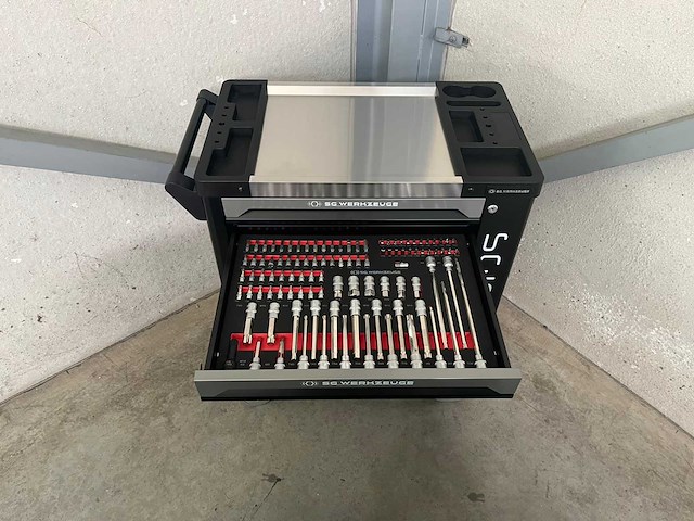 Stahlgruppe sg10-25 gevulde gereedschapswagen - afbeelding 3 van  16