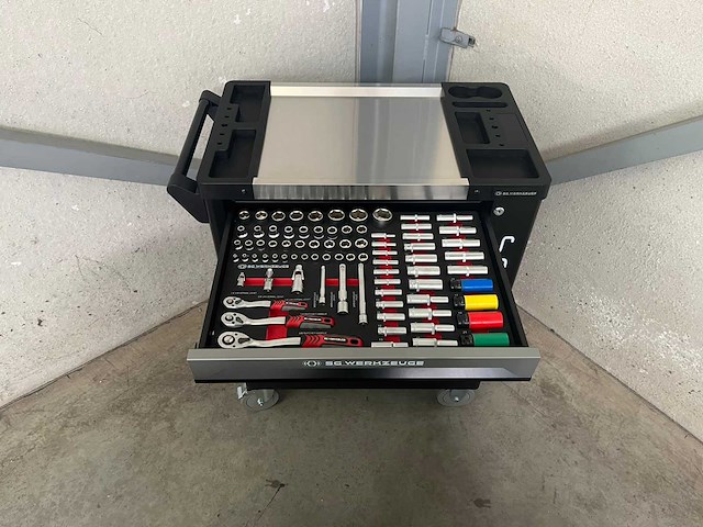 Stahlgruppe sg10-25 gevulde gereedschapswagen - afbeelding 2 van  21