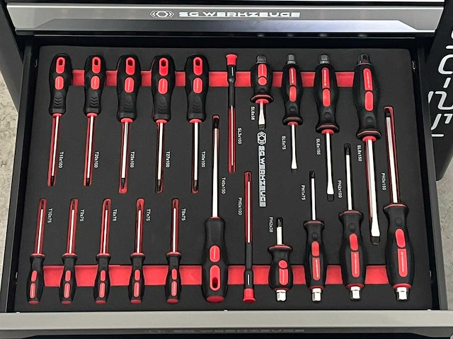 Stahlgruppe sg10-25 gevulde gereedschapswagen - afbeelding 7 van  21