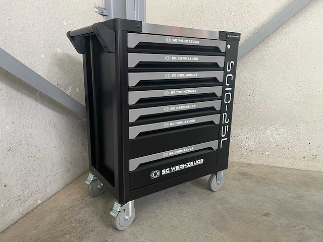 Stahlgruppe sg10-25 gevulde gereedschapswagen - afbeelding 1 van  23