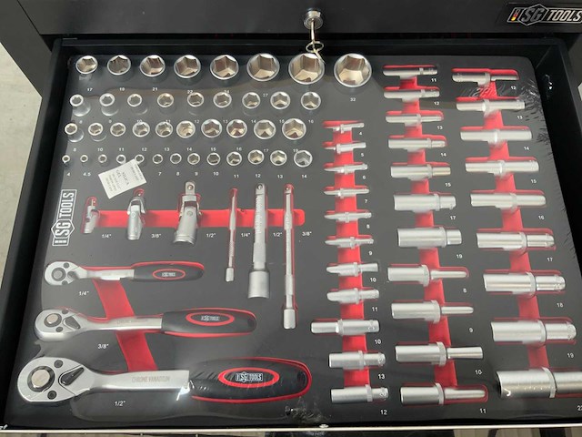 Stahlgruppe sg11 gereedschapswagen 258 delig - afbeelding 10 van  14