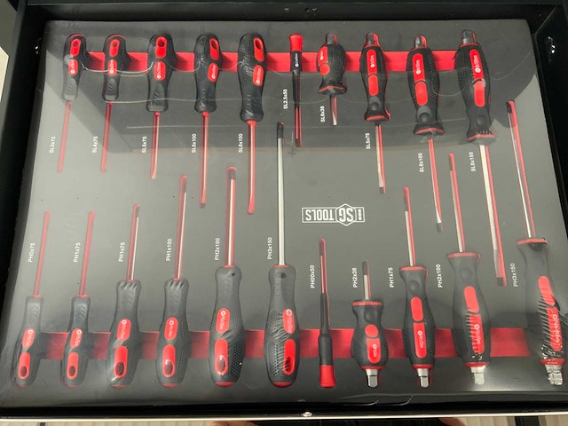 Stahlgruppe sg11 gereedschapswagen 258 delig - afbeelding 13 van  14