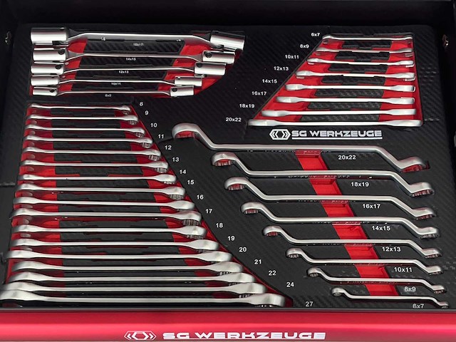 Stahlgruppe sg14-24 xxl gevulde gereedschapswagen - afbeelding 10 van  22
