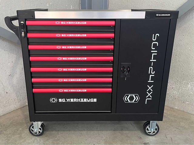 Stahlgruppe sg14-24 xxl gevulde gereedschapswagen - afbeelding 17 van  22