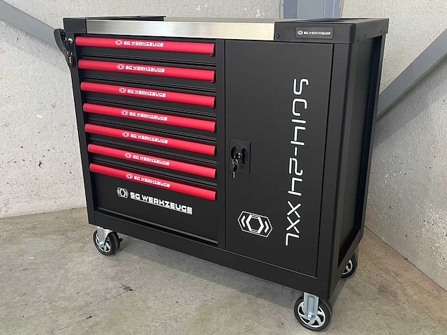 Stahlgruppe sg14-24 xxl gevulde gereedschapswagen - afbeelding 16 van  24