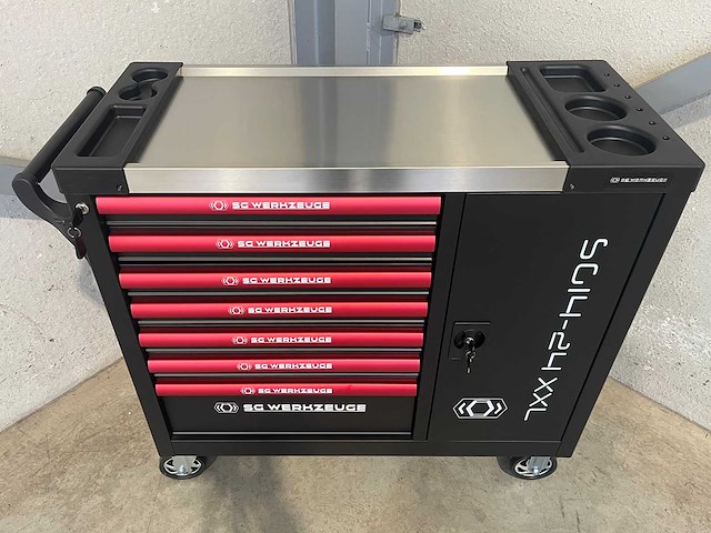 Stahlgruppe sg14-24 xxl gevulde gereedschapswagen - afbeelding 14 van  24