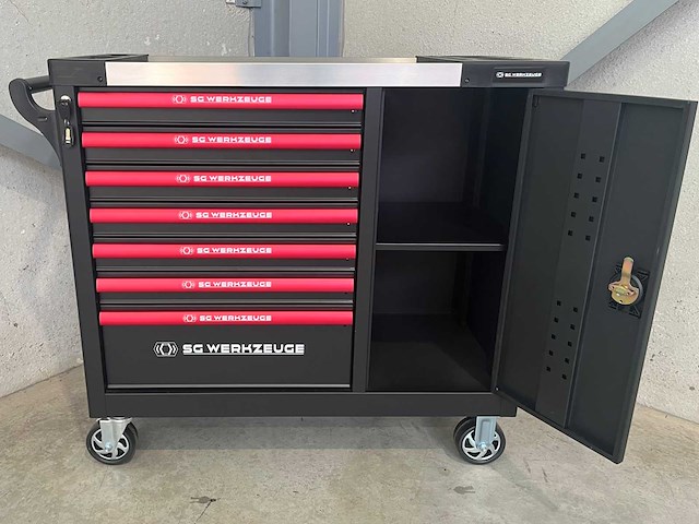 Stahlgruppe sg14-24 xxl gevulde gereedschapswagen - afbeelding 18 van  23