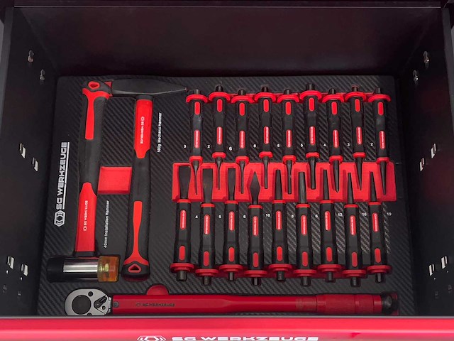 Stahlgruppe sg14-24 xxl gevulde gereedschapswagen - afbeelding 17 van  24