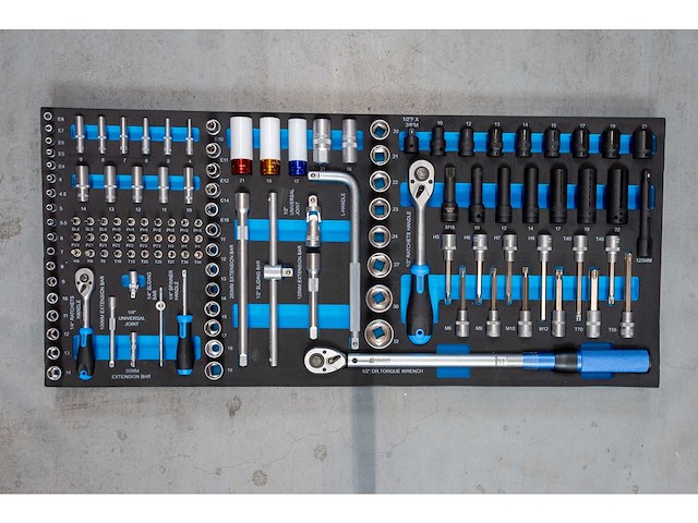 Stahlgruppe sg22 gereedschapswagen 294 delig - afbeelding 5 van  6