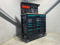 Stahlgruppe sg23 professionele gevulde gereedschapswagen met achterwand - afbeelding 4 van  43