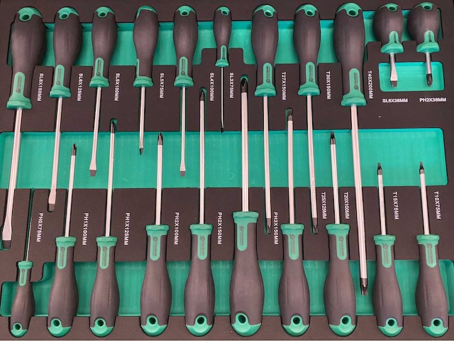 Stahlgruppe sg23 professionele gevulde gereedschapswagen - afbeelding 4 van  35