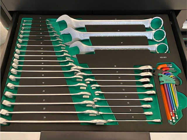 Stahlgruppe sg23 professionele gevulde gereedschapswagen - afbeelding 3 van  22