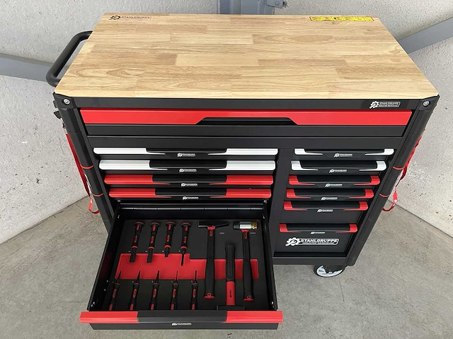 Stahlgruppe sg24 professionele gereedschapswagen - afbeelding 6 van  12