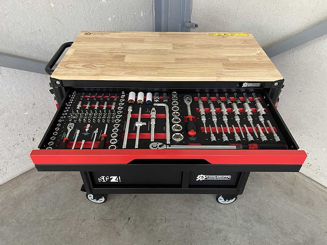 Stahlgruppe sg24 professionele gereedschapswagen - afbeelding 20 van  23