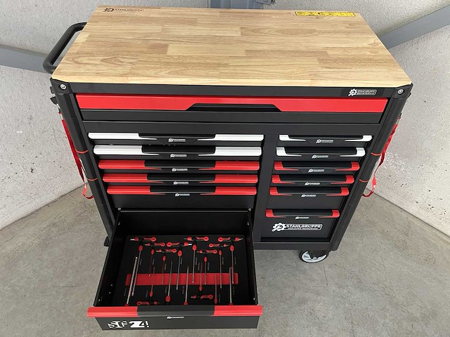 Stahlgruppe sg24 professionele gereedschapswagen - afbeelding 11 van  29