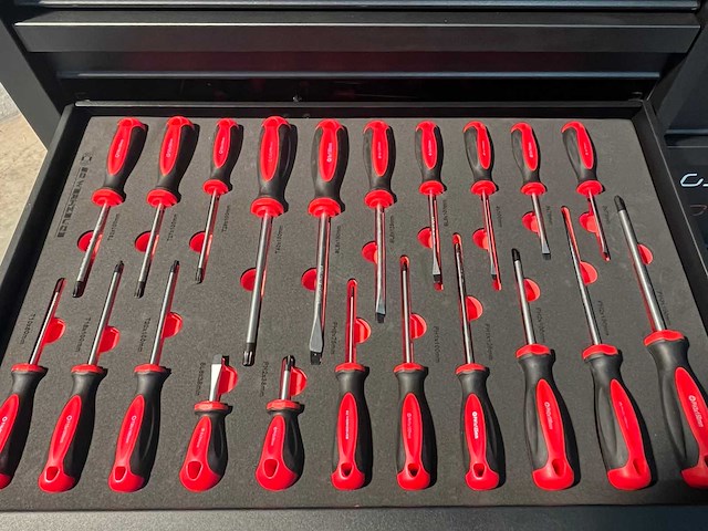 Stahlgruppe sg32-24 gevulde gereedschapswagen - afbeelding 22 van  40