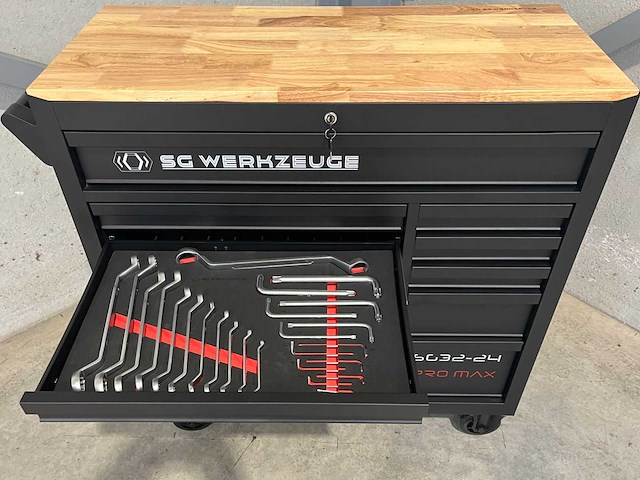 Stahlgruppe sg32-24 gevulde gereedschapswagen - afbeelding 14 van  38