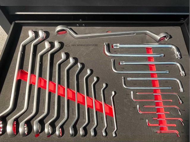 Stahlgruppe sg32-24 gevulde gereedschapswagen - afbeelding 15 van  38