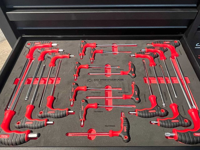 Stahlgruppe sg32-24 gevulde gereedschapswagen - afbeelding 11 van  31