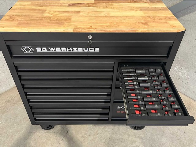 Stahlgruppe sg32-24 gevulde gereedschapswagen - afbeelding 14 van  31