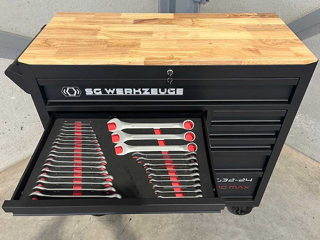 Stahlgruppe sg32-24 gevulde gereedschapswagen - afbeelding 4 van  37