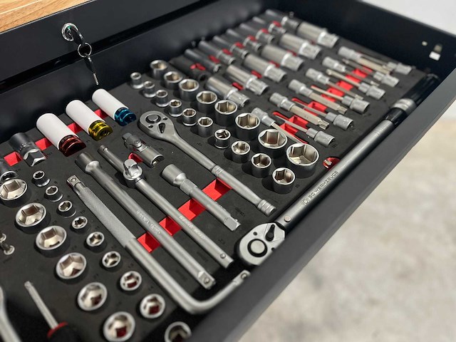 Stahlgruppe sg32-24 gevulde gereedschapswagen - afbeelding 2 van  21