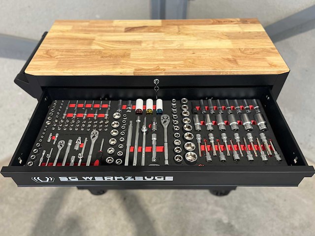 Stahlgruppe sg32-24 gevulde gereedschapswagen - afbeelding 21 van  21