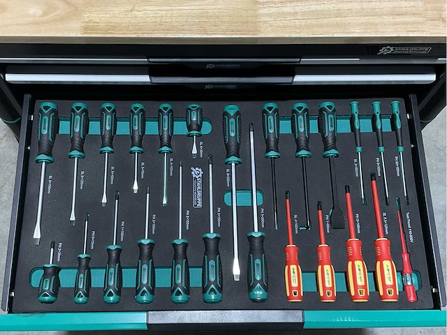 Stahlgruppe sg36 professionele gevulde gereedschapswagen - afbeelding 6 van  23