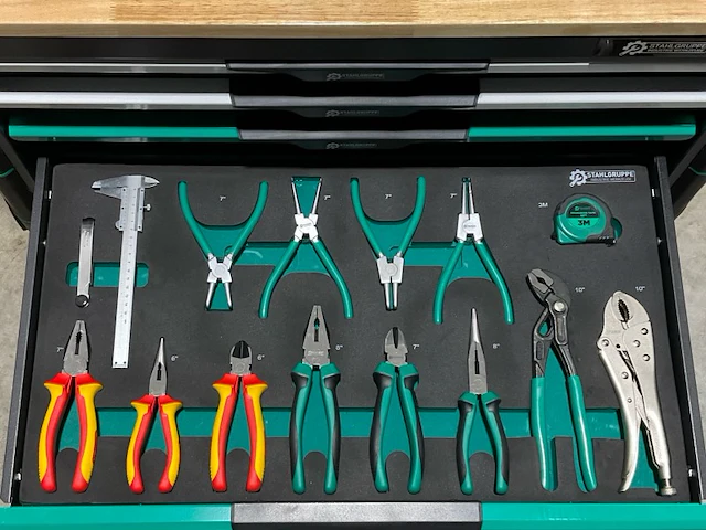 Stahlgruppe sg36 professionele gevulde gereedschapswagen - afbeelding 9 van  24