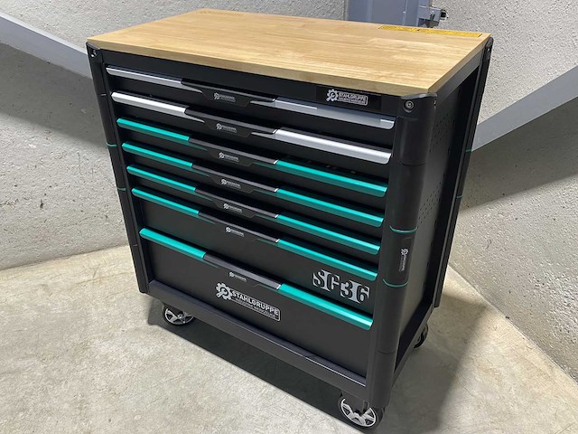 Stahlgruppe sg36 professionele gevulde gereedschapswagen - afbeelding 7 van  25