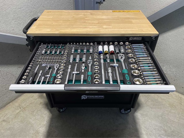 Stahlgruppe sg36 professionele gevulde gereedschapswagen - afbeelding 9 van  12