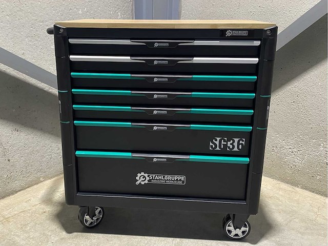 Stahlgruppe sg36 professionele gevulde gereedschapswagen - afbeelding 11 van  14