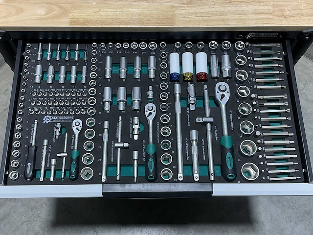 Stahlgruppe sg36 professionele gevulde gereedschapswagen - afbeelding 2 van  24