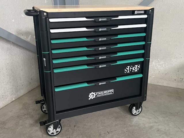 Stahlgruppe sg36 professionele gevulde gereedschapswagen - afbeelding 1 van  24