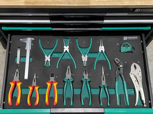 Stahlgruppe sg36 professionele gevulde gereedschapswagen - afbeelding 4 van  11