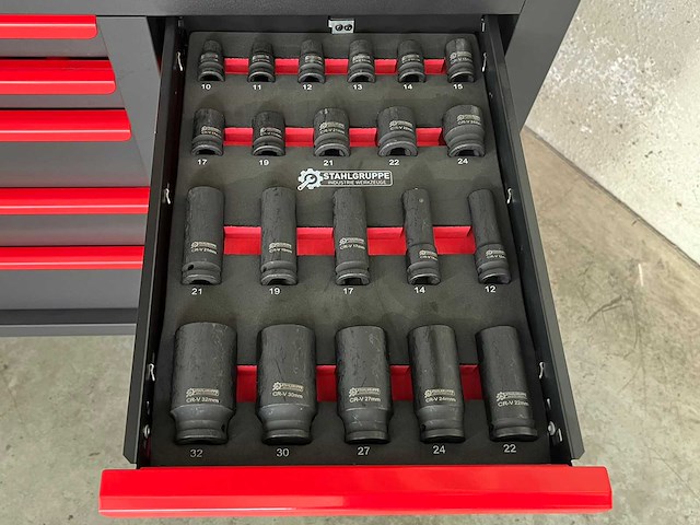 Stahlgruppe sg42 professionele gereedschapswagen - afbeelding 13 van  39