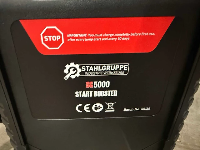 Stahlgruppe sg5000 startbooster - 12v 24v - afbeelding 4 van  5